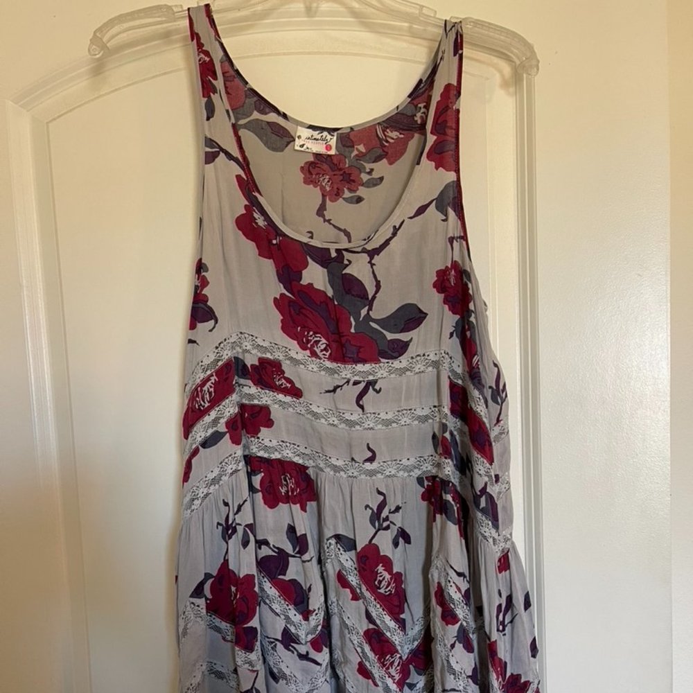 Free People Voile Lace Trapeze Slip Dress XS